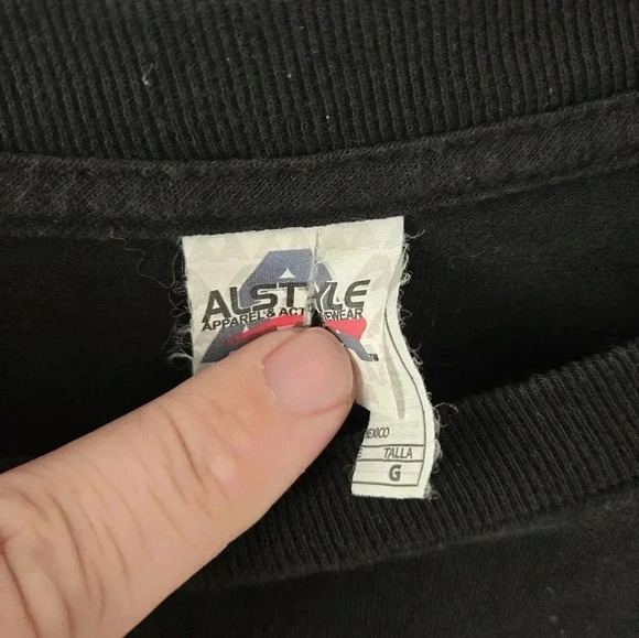 Vintage Y2K 00s NFL OAKLAND RAIDERS THE SILVER AND BLACK IS BACK T-SHIRT SIZE La - Picture 3 of 8